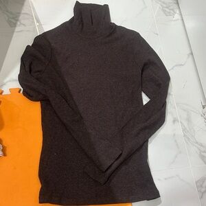 Agolde Rich Brown Turtleneck